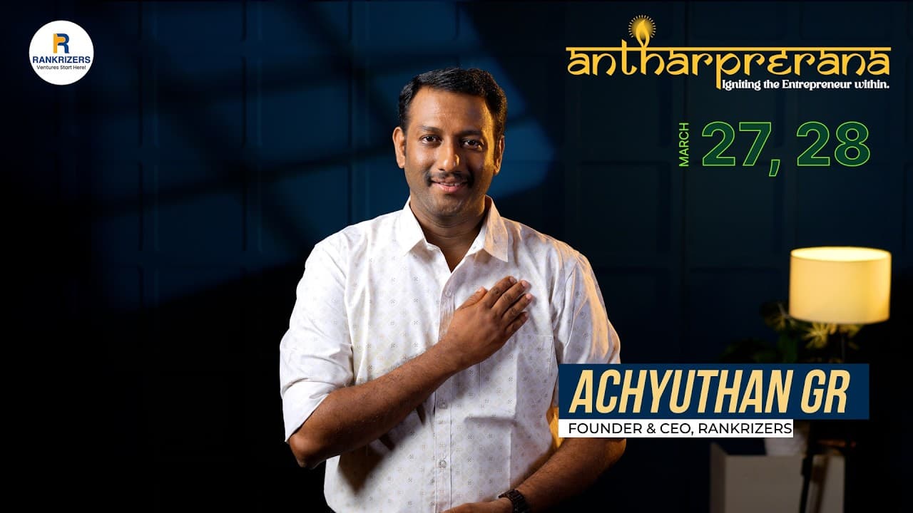 Achyuthan about Antharprerana Thiruvananthapuram 2026